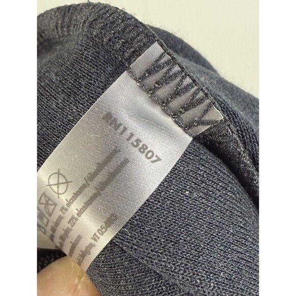 Commando Women's Black Faux Leather Jogger Pants Size Large L Pockets - Picture 9 of 9